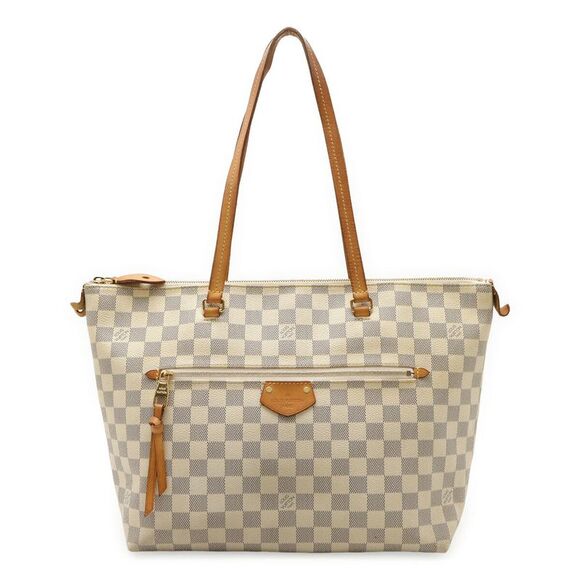 Louis Vuitton Damier Azur Iena MM Tote Bag - Picture 1 of 8